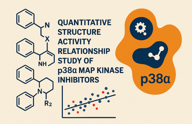 Quantitative structure activity relationship study of p38&alpha; MAP kinase inhibitors 