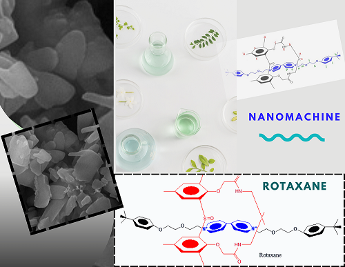 Preparation and characterization of a new nanomachine as interlocked molecule 