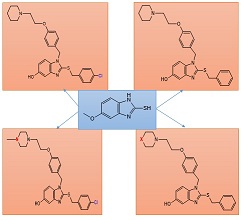 Design, Molecular Docking study, Synthesis, and Preliminary Cytotoxic Evaluation of Some New 5-Methoxy-2-mercaptobenzimidazole Derivatives 